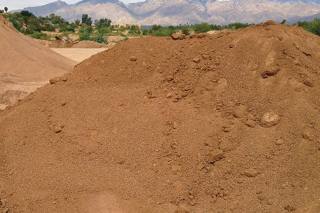 REDCD Red Clay Dirt Pile Acme Sand & Gravel